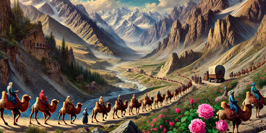 The Historical Link Between the Silk Road and the Damask Rose